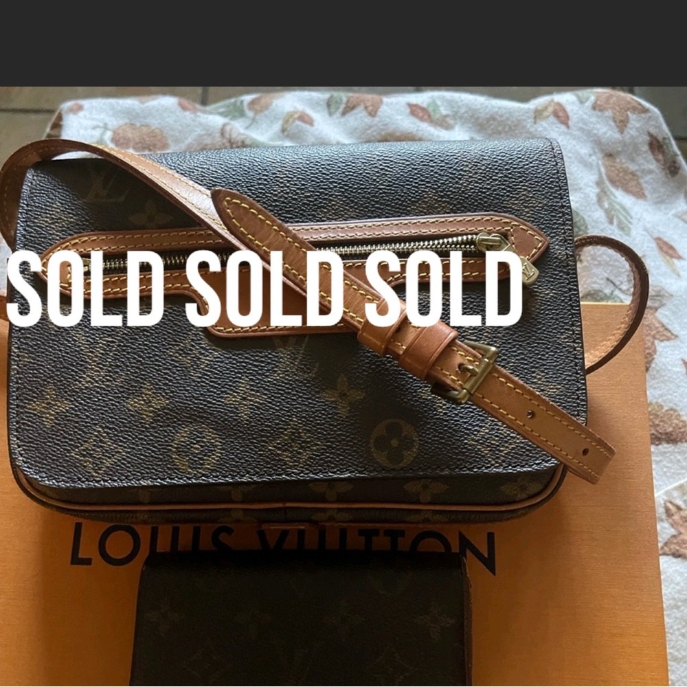 Louis VUITTON ST. GERMAIN CROSSBODY BAG ONLY